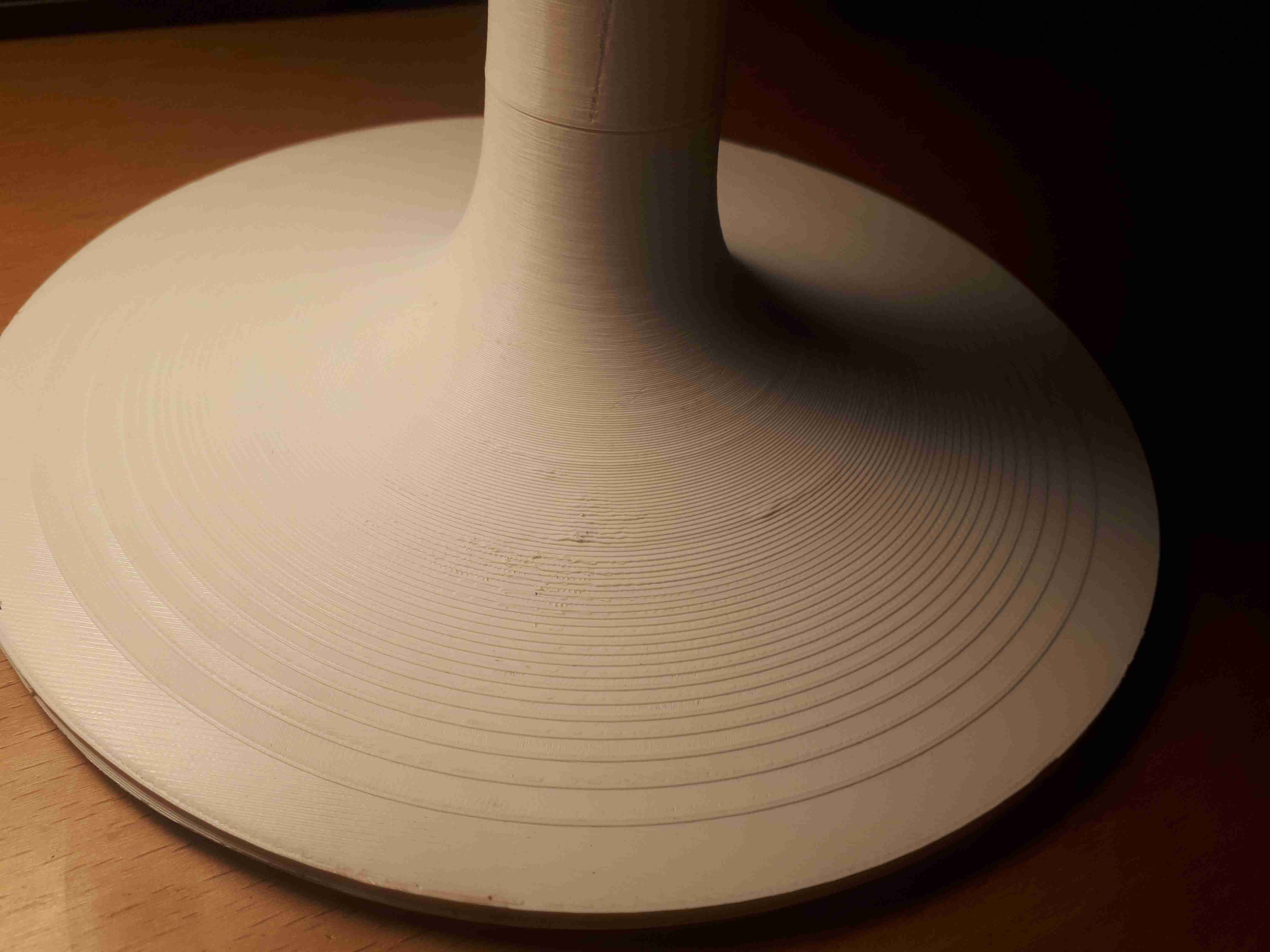 Visible defect of 3D printing